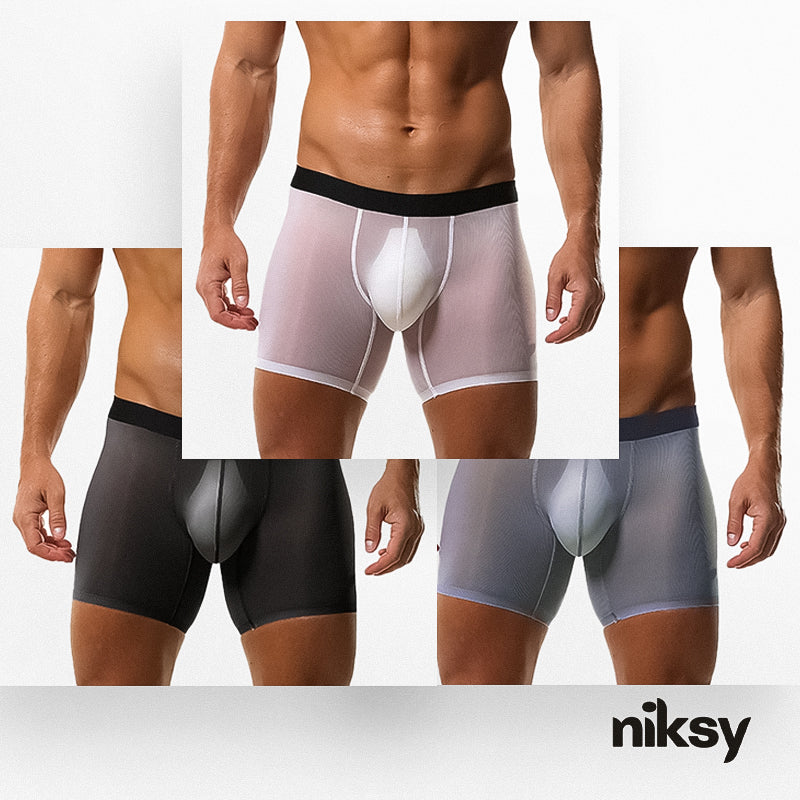 Men’s Ice Silk Mesh Boxer